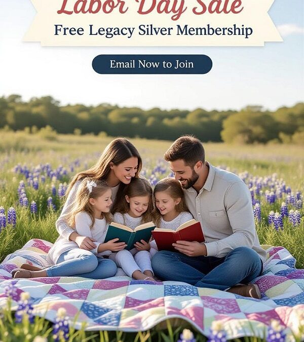 Don’t Miss Our Labor Day Sale: FREE Legacy Silver Membership Ends Midnight on Labor Day!